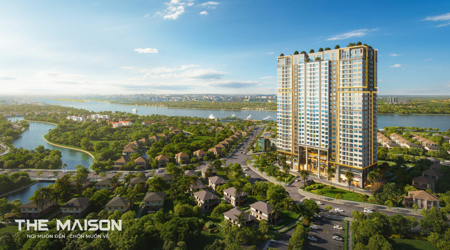 Phối cảnh dự án The Maison Thủ Dầu Một